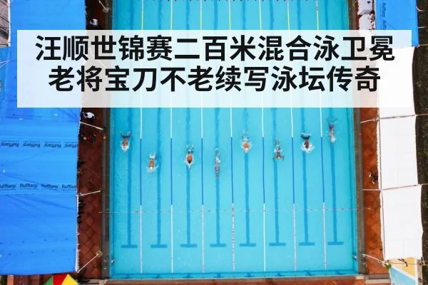 汪顺世锦赛二百米混合泳卫冕 老将宝刀不老续写泳坛传奇